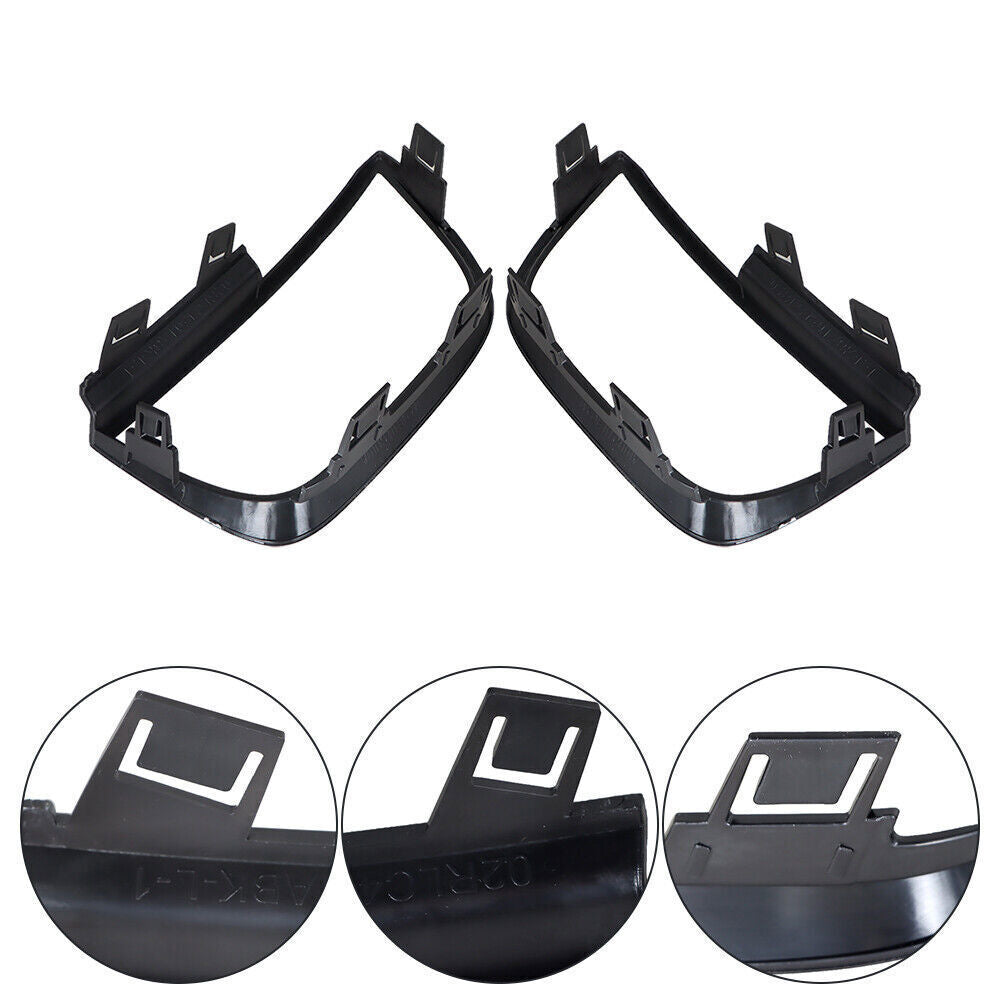 Rear Black For 2010-2013 Chevy Camaro LT LS SS Tail Light Bezel Covers