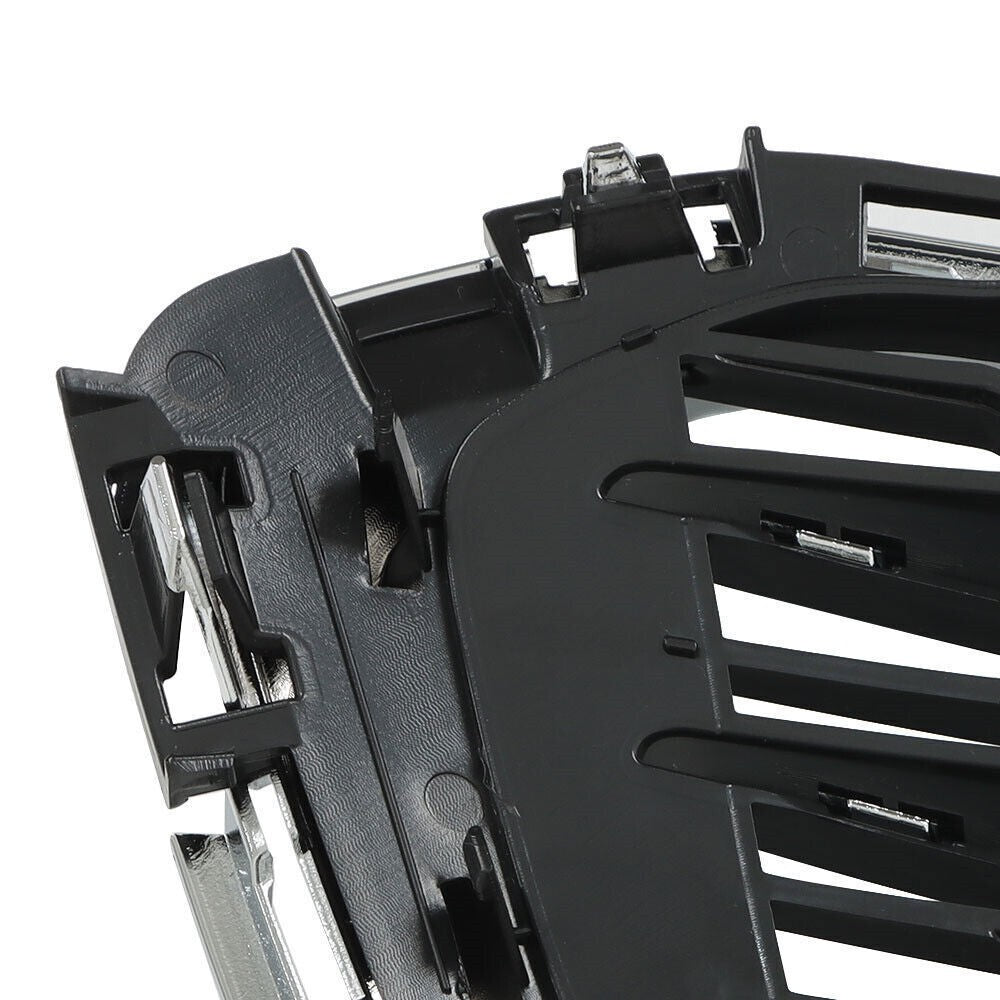 Front Bumper Grille Lower Set Black Plastic For 2015 Chevrolet Cruze