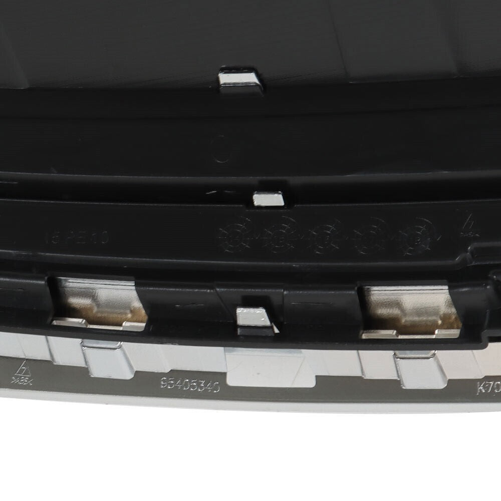 Front Bumper Grille Lower Set Black Plastic For 2015 Chevrolet Cruze