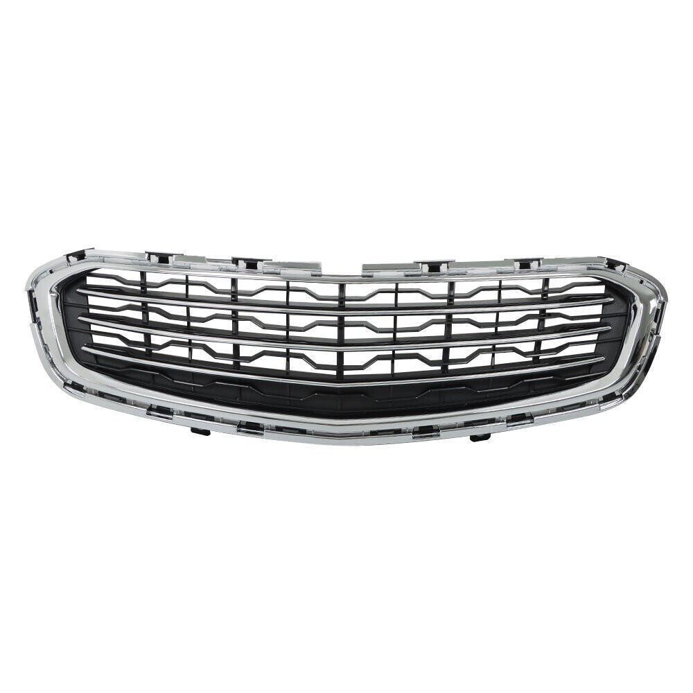 Front Bumper Grille Lower Set Black Plastic For 2015 Chevrolet Cruze