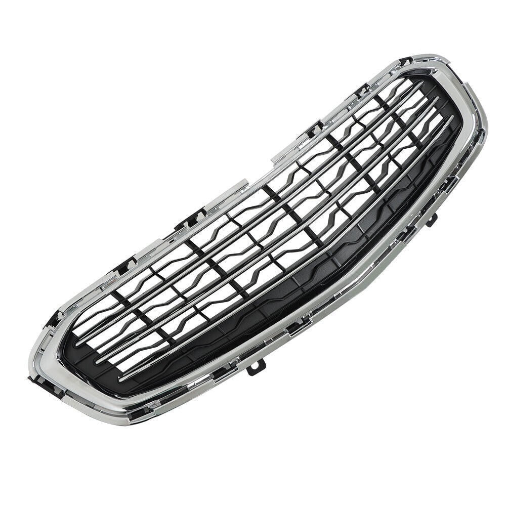 Front Bumper Grille Lower Set Black Plastic For 2015 Chevrolet Cruze