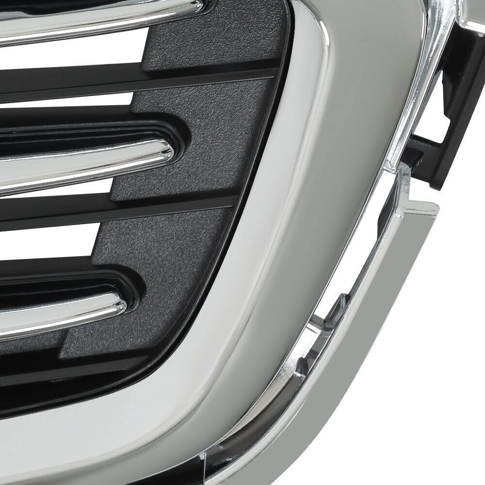 Front Bumper Grille Lower Set Black Plastic For 2015 Chevrolet Cruze