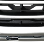 Front Bumper Grille Lower Set Black Plastic For 2015 Chevrolet Cruze
