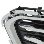 Front Bumper Grille Lower Set Black Plastic For 2015 Chevrolet Cruze