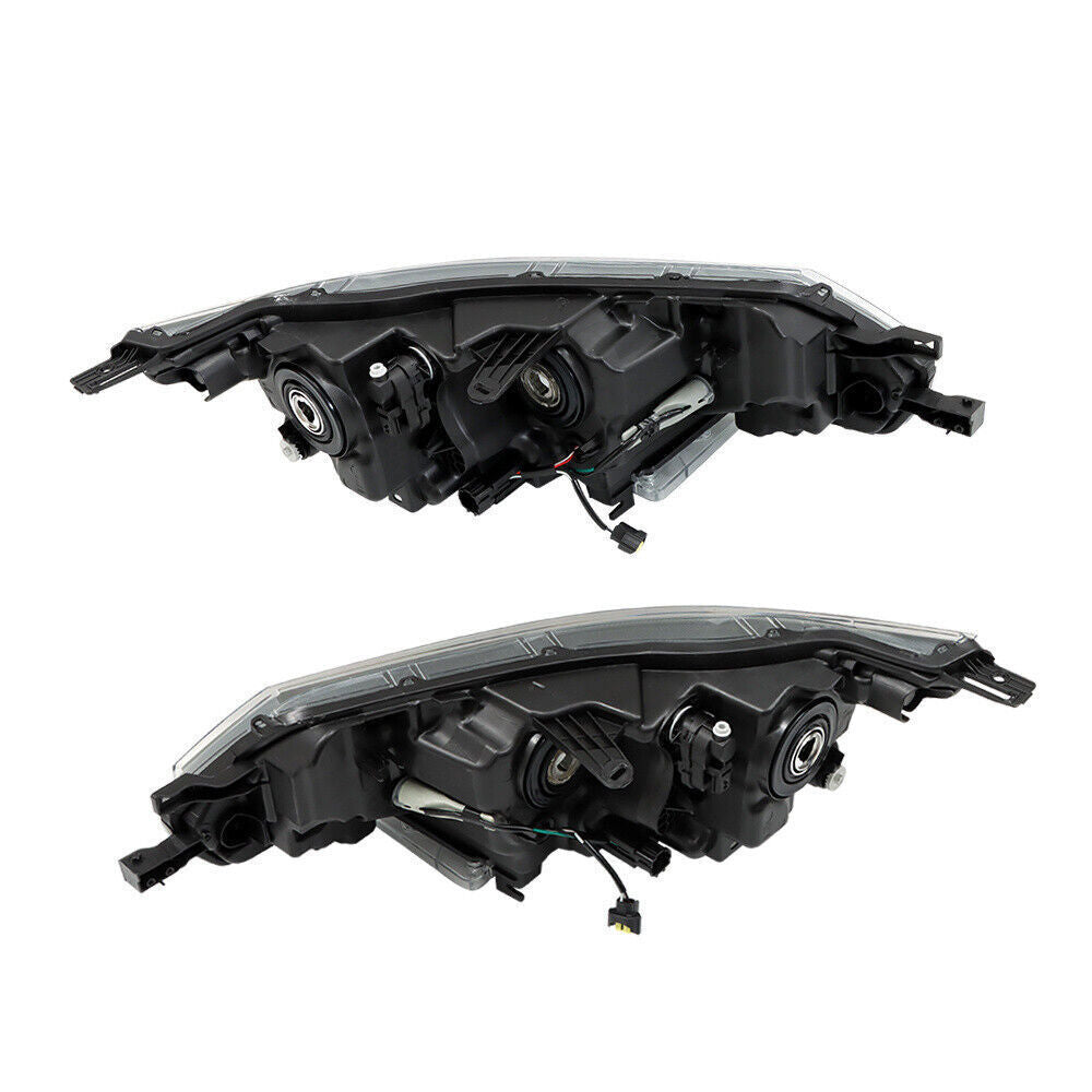 Left+Right Headlight For 2020-2022 Nissan Rogue Sport Halogen Type W/LED