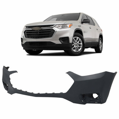 Front Bumper Cover Primed For 2018-2021 Chevrolet Traverse 84088059