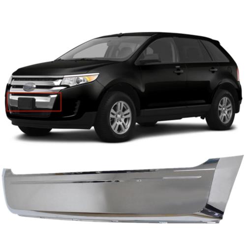 Front Lower Chrome Grille Moulding For 2011-2014 Ford Edge FO1087132