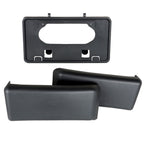 Bumper Guards Pads Front + License Plate Frame Bracket  For 09-14 Ford