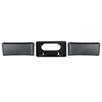 Bumper Guards Pads Front + License Plate Frame Bracket  For 09-14 Ford