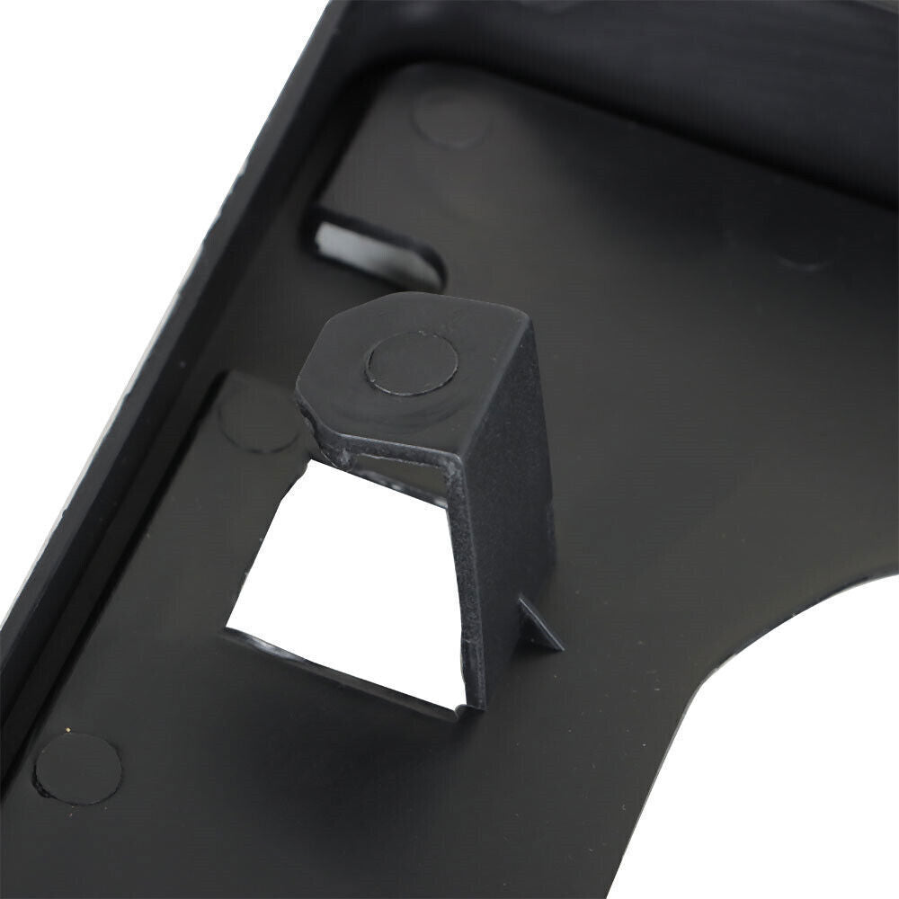 Bumper Guards Pads Front + License Plate Frame Bracket  For 09-14 Ford