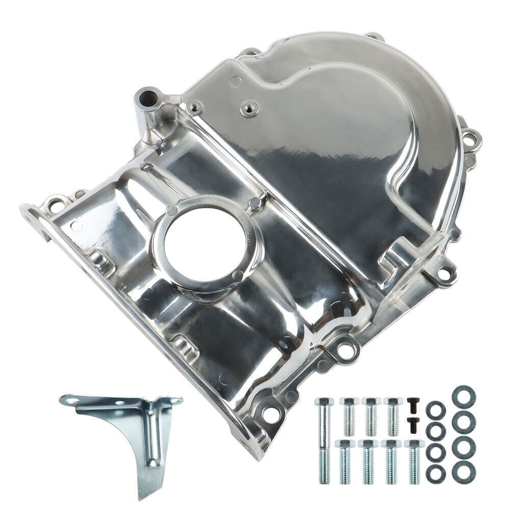 Polished Aluminum Timing Cover For Ford FE Mercury 360 390 427 428
