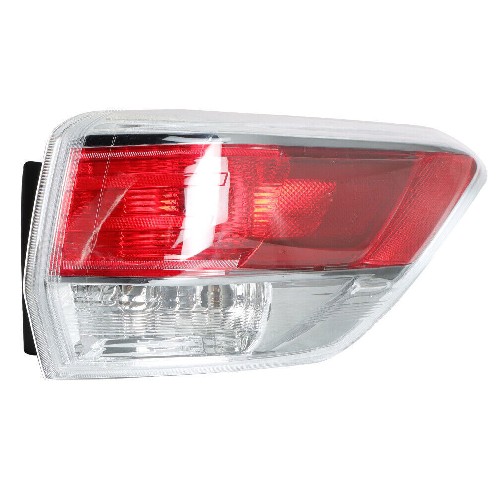 Outer Passenger Right Tail Lights For 2014-16 Toyota Highlander Halogen