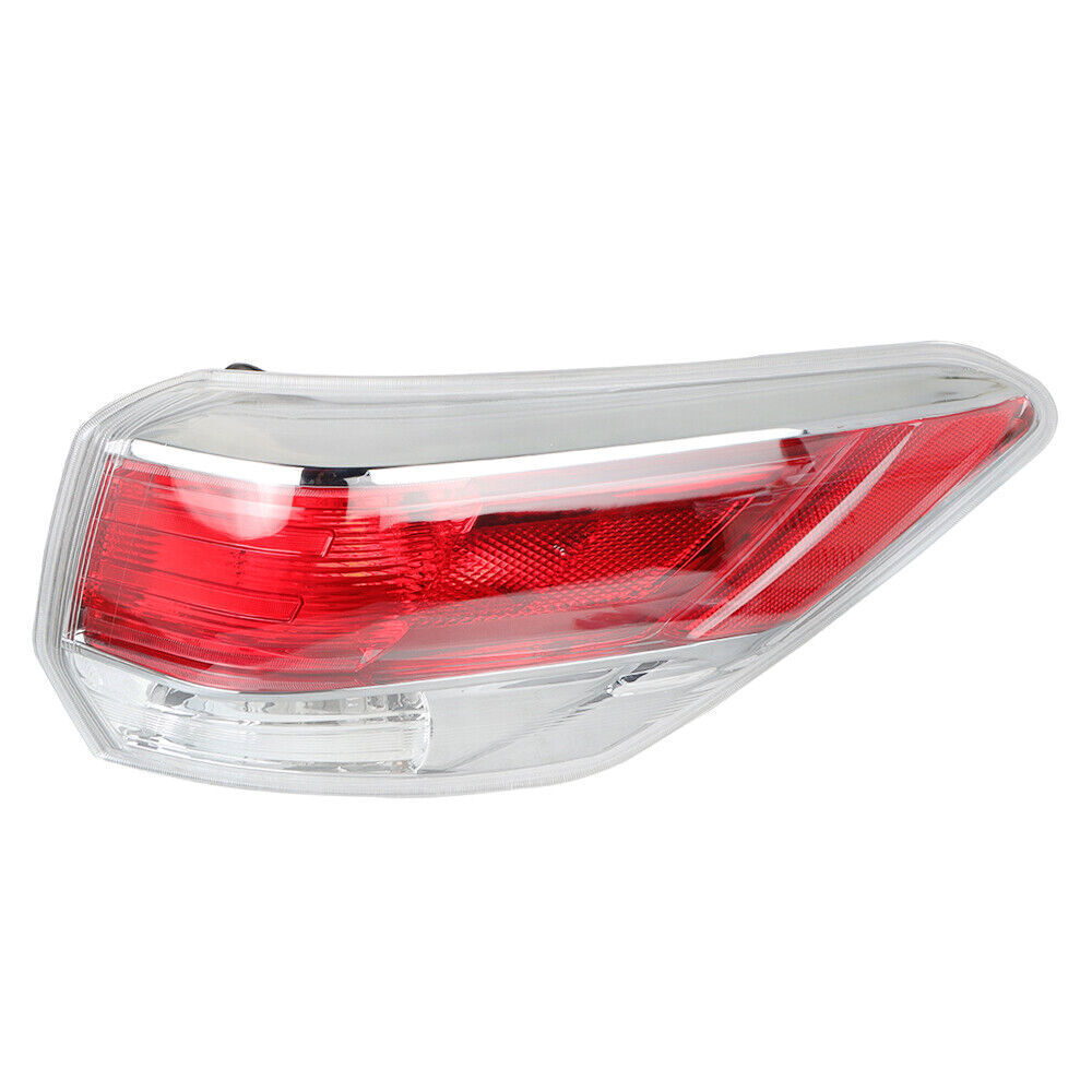 Outer Passenger Right Tail Lights For 2014-16 Toyota Highlander Halogen