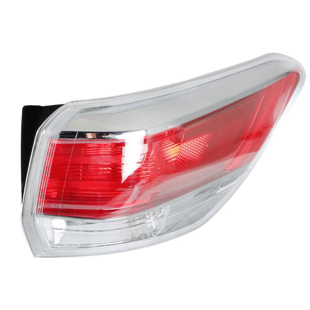 Outer Passenger Right Tail Lights For 2014-16 Toyota Highlander Halogen