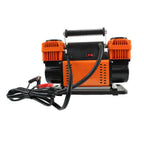 12V Portable Inflator For 4x4 Vehicle Tires RV Heavy Duty Dual Cylinder
