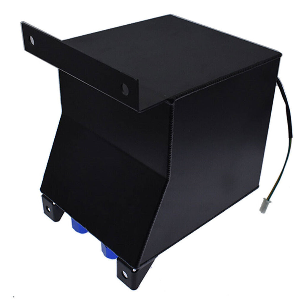 Fuel Cell Gas Tank+level Sender Racing Black Aluminum 2.5 Gallon/10L