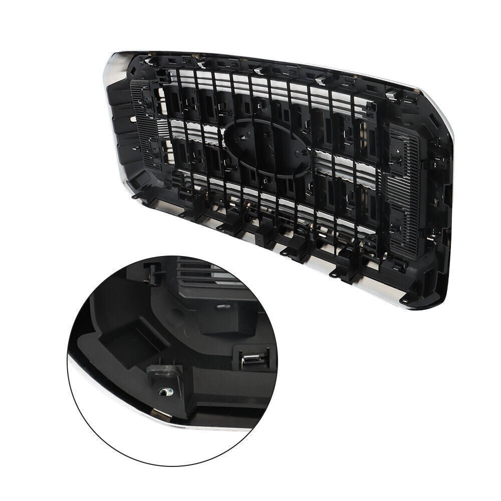 Front Bumper Upper Grille For 11-16 Ford Super Duty F250 F350 F450 F550