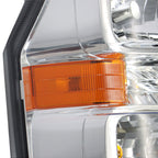 Right+Left Headlights For 2008-2014 Ford E150 E250 E350 E450 F650 F750