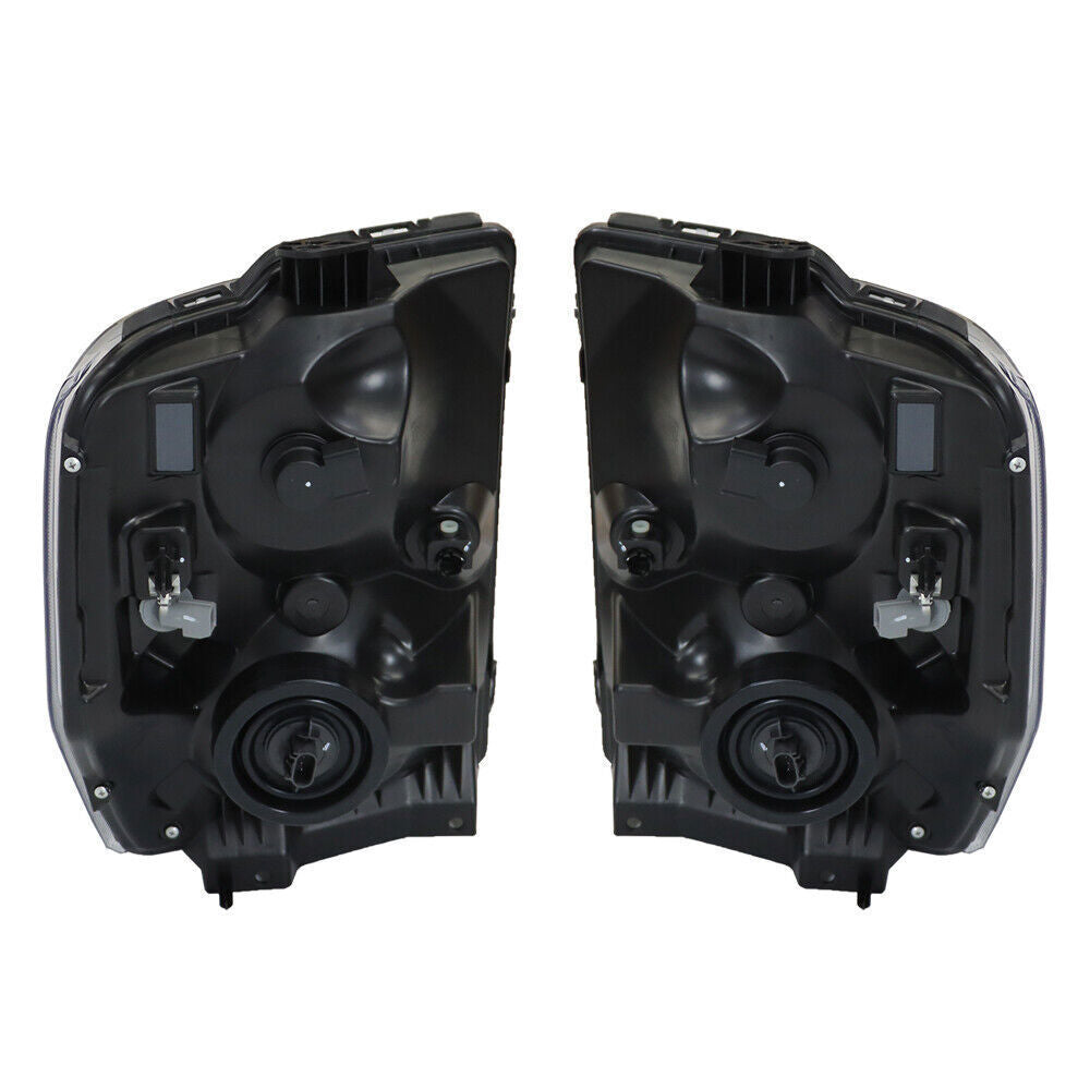 Right+Left Headlights For 2008-2014 Ford E150 E250 E350 E450 F650 F750