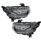 Right+Left Headlights For 2016-2021 Honda Civic Full LED DRL Clear Lens