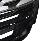 Front Upper Grille For 2018-2019 Ford Explorer Limited XLT Chrome&Black