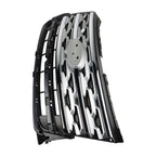Front Upper Grille For 2018-2019 Ford Explorer Limited XLT Chrome&Black