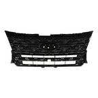 Front Upper Grille For 2018-2019 Ford Explorer Limited XLT Chrome&Black