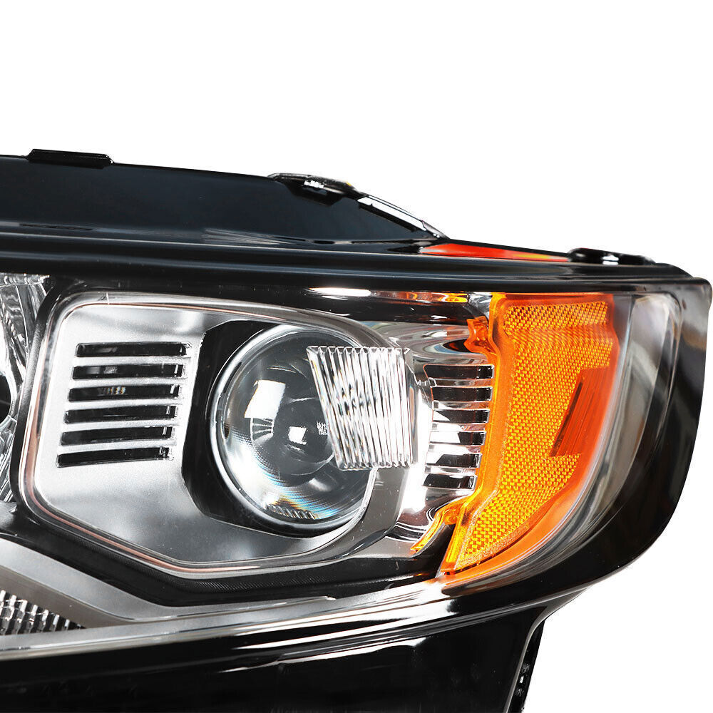 Driver Left Headlight For 2015-18 Ford Edge SE|SEL|Titanium Halogen Lamp