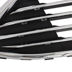 Front Bumper Upper Grille With Fog Light Set For 2015 2016-2018 Ford Focus