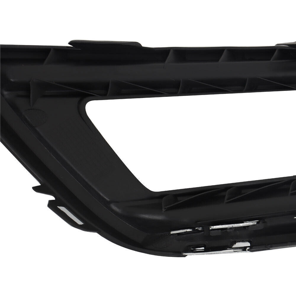 Front Bumper Upper Grille With Fog Light Set For 2015 2016-2018 Ford Focus