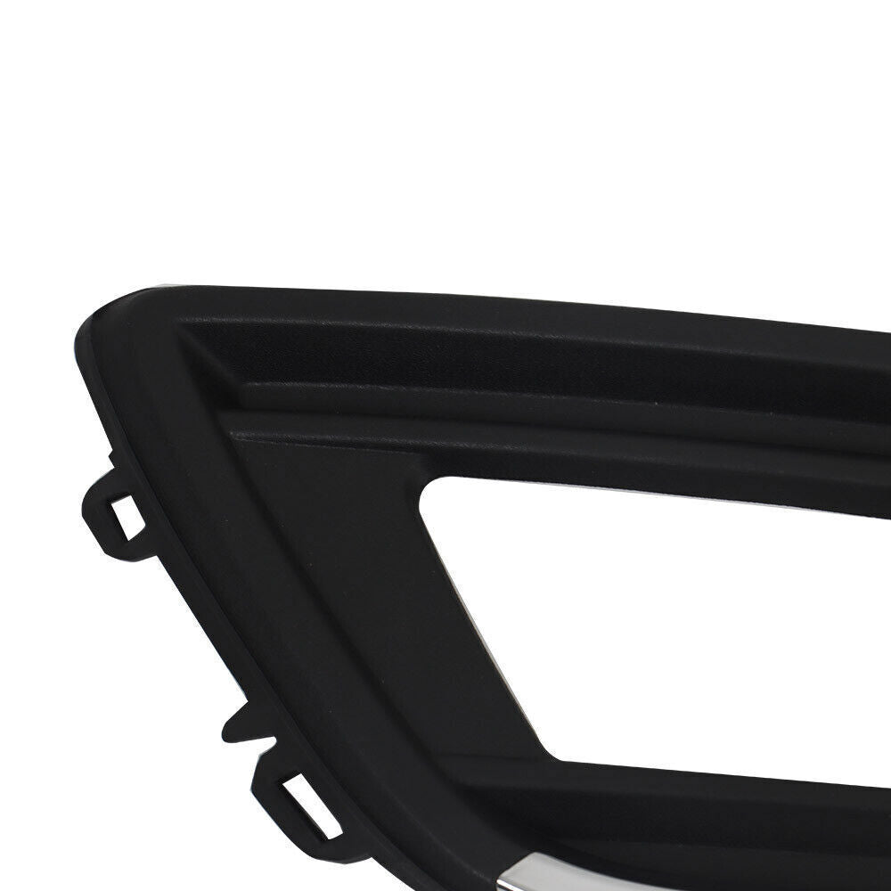 Front Bumper Upper Grille With Fog Light Set For 2015 2016-2018 Ford Focus