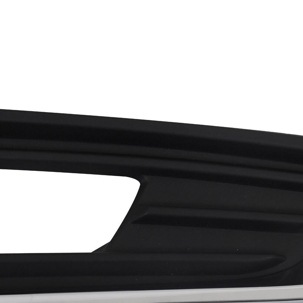 Front Bumper Upper Grille With Fog Light Set For 2015 2016-2018 Ford Focus
