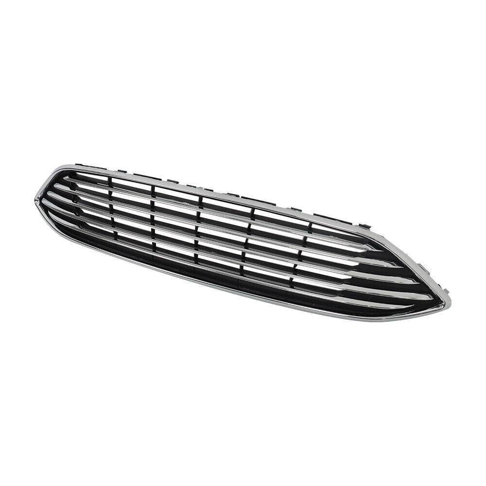 Front Bumper Upper Grille With Fog Light Set For 2015 2016-2018 Ford Focus