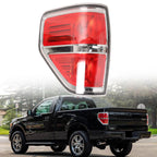 Rear Left Side Tail Lights For 2009 2010 2011-2014 Ford F-150 Halogen