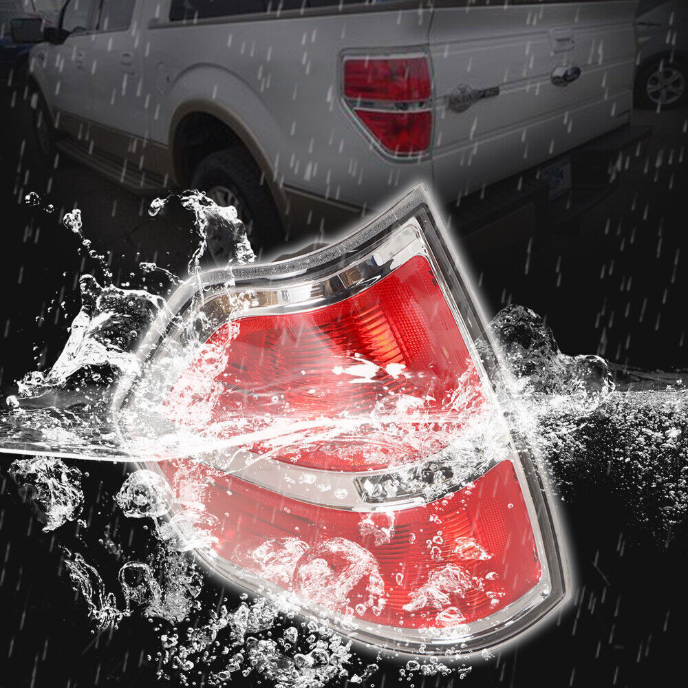 Rear Left Side Tail Lights For 2009 2010 2011-2014 Ford F-150 Halogen