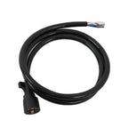 7-Pin Trailer Plug Cord Wire Cable 6 ft 7 Prong Trailer Light Wiring Connector
