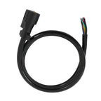 7-Pin Trailer Plug Cord Wire Cable 6 ft 7 Prong Trailer Light Wiring Connector