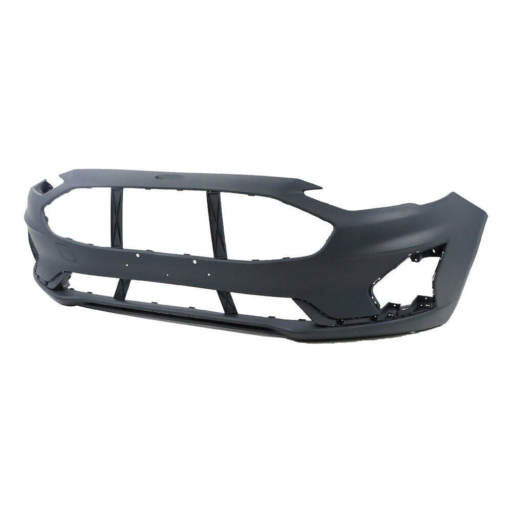 Front Bumper Cover For 2019-2020 Ford Fusion With Tow Hook Hole Plastics