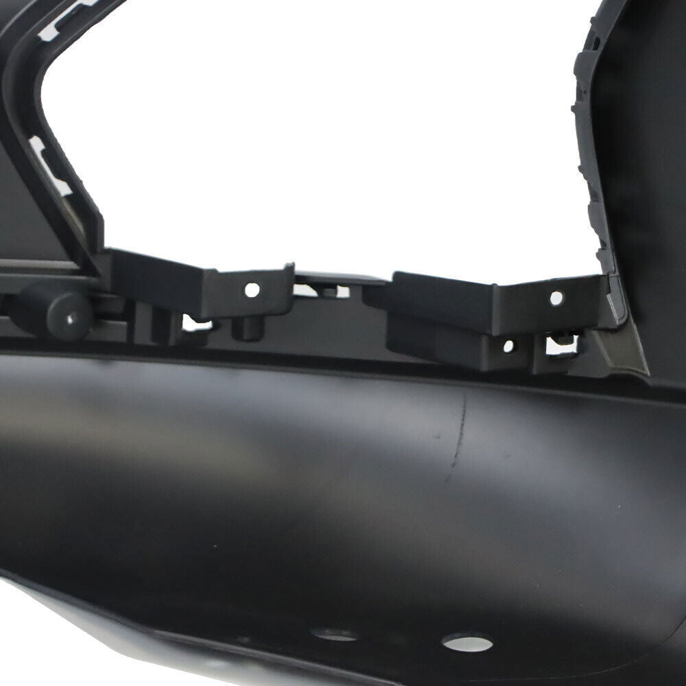 Front Bumper Cover For 2019-2020 Ford Fusion With Tow Hook Hole Plastics