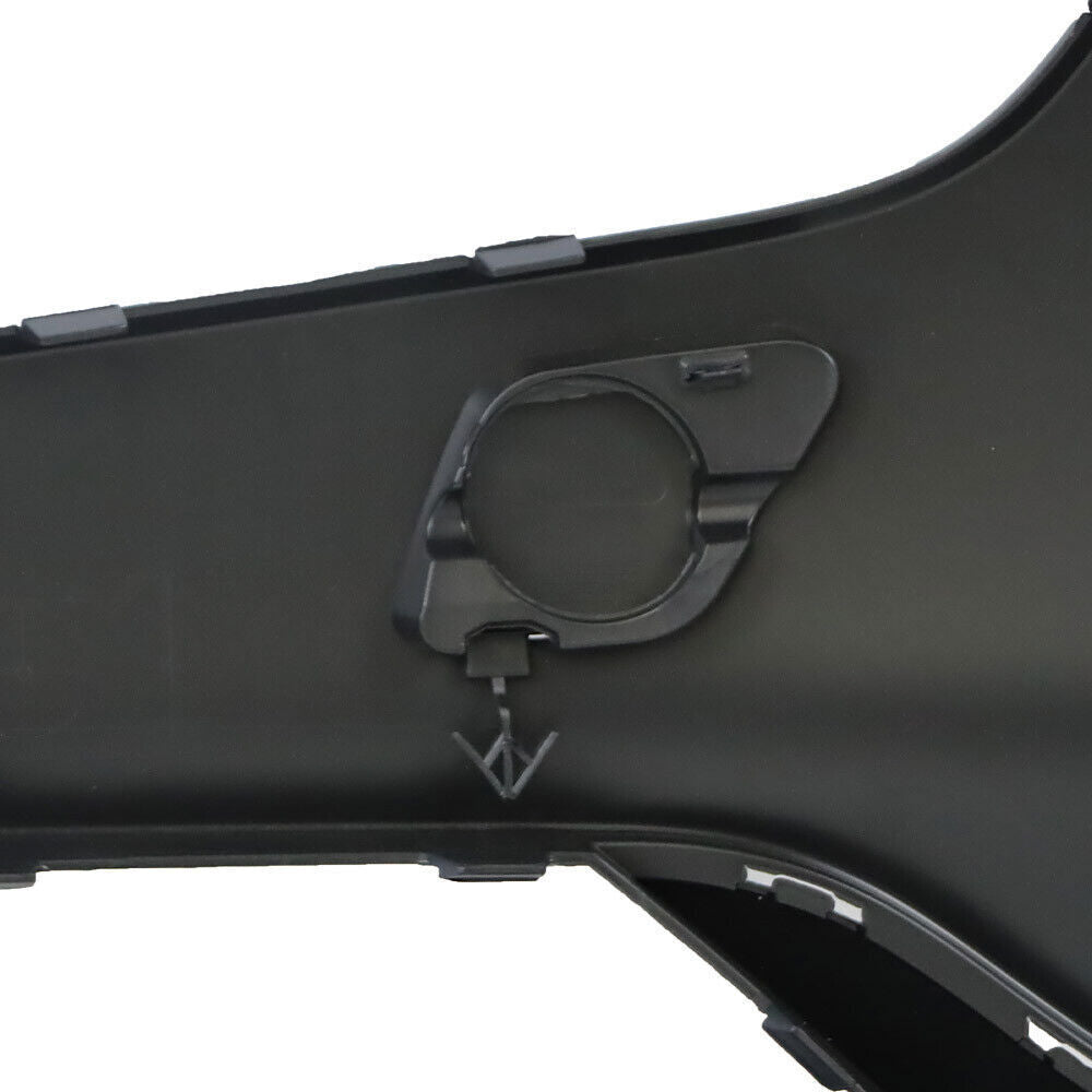Front Bumper Cover For 2019-2020 Ford Fusion With Tow Hook Hole Plastics