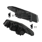 Right+Left Headlight For 2017-2018 Kia Forte Forte5 Halogen W/o LED