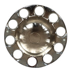ABS Plastic Set of 4 Rear Chrome Wheel Axle Hub Cover Kit Semi 33MM Nut Covers
