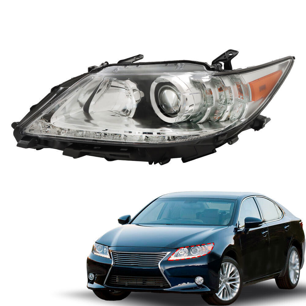 Left Headlight For 2013-2015 Lexus ES300H ES350 HID/Xenon Assembly LH
