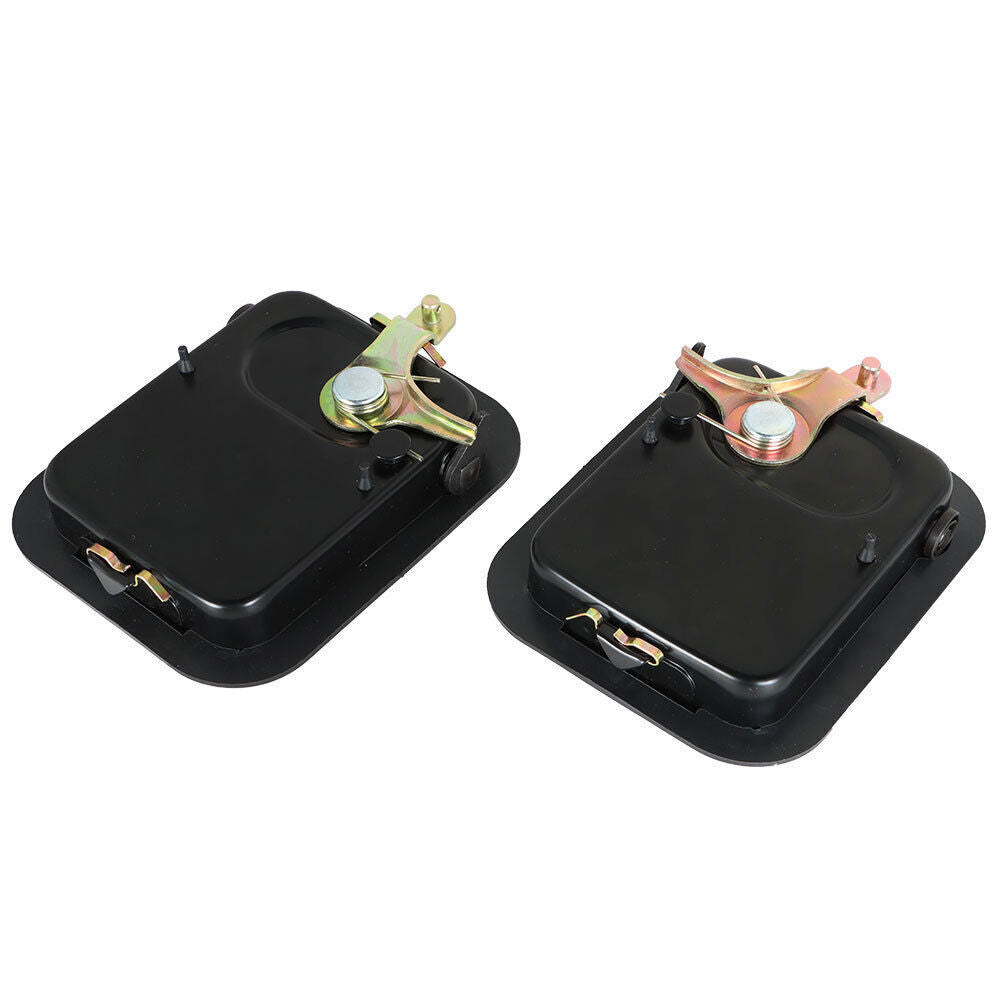 Door Handle Metal Pair Outside Full For 1991-2006 Jeep Wrangler YJ TJ
