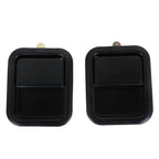Door Handle Metal Pair Outside Full For 1991-2006 Jeep Wrangler YJ TJ