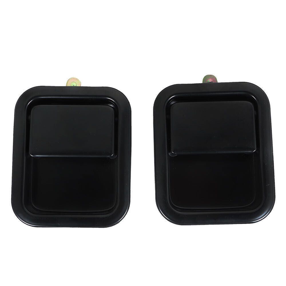 Door Handle Metal Pair Outside Full For 1991-2006 Jeep Wrangler YJ TJ