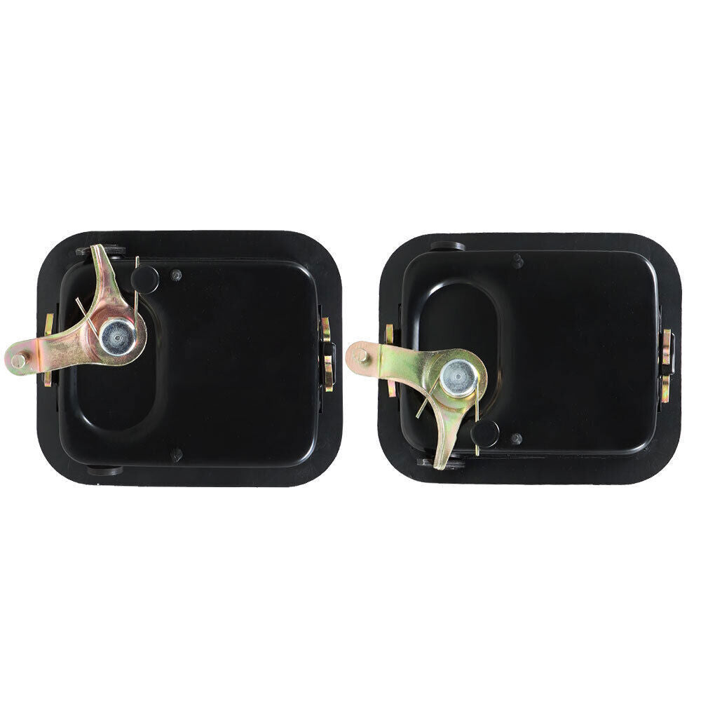 Door Handle Metal Pair Outside Full For 1991-2006 Jeep Wrangler YJ TJ