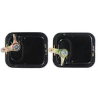 Door Handle Metal Pair Outside Full For 1991-2006 Jeep Wrangler YJ TJ