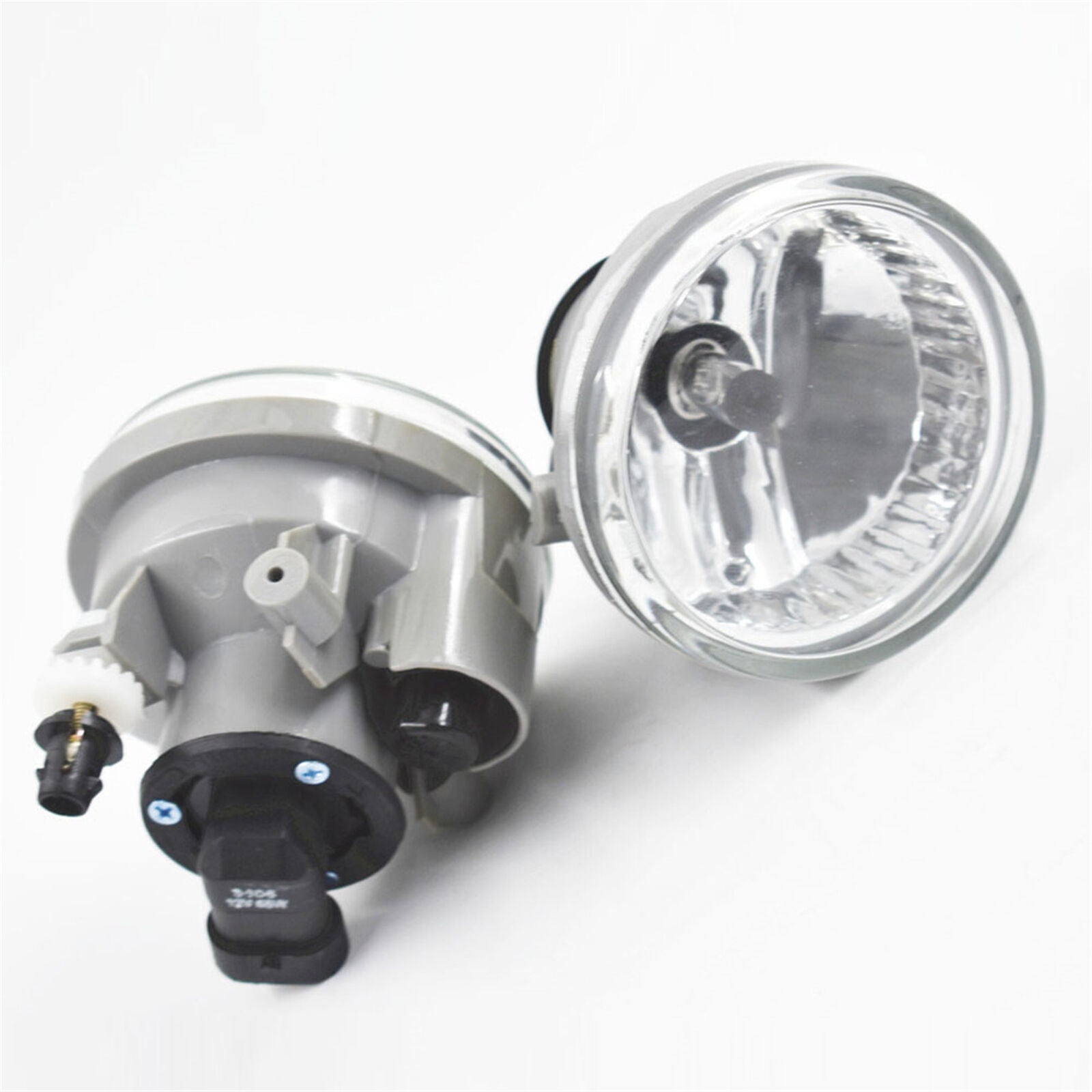 Bumper Fog Lights for 2004-2007 Toyota Highlander Echo Prius Clear Pair