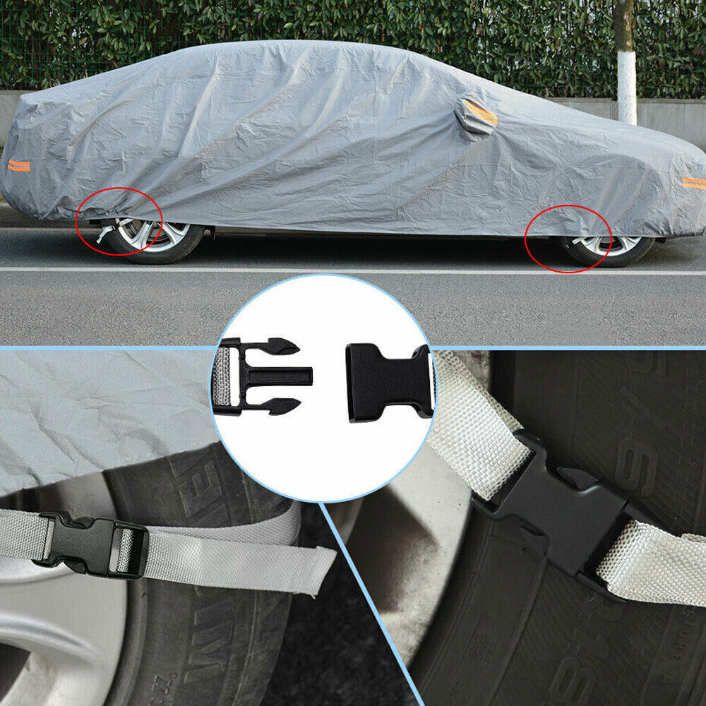 3XXL 7 Layers Full Car Cover Outdoor Rain UV  Waterproof Scratch